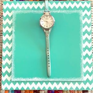Fossil turquoise watch